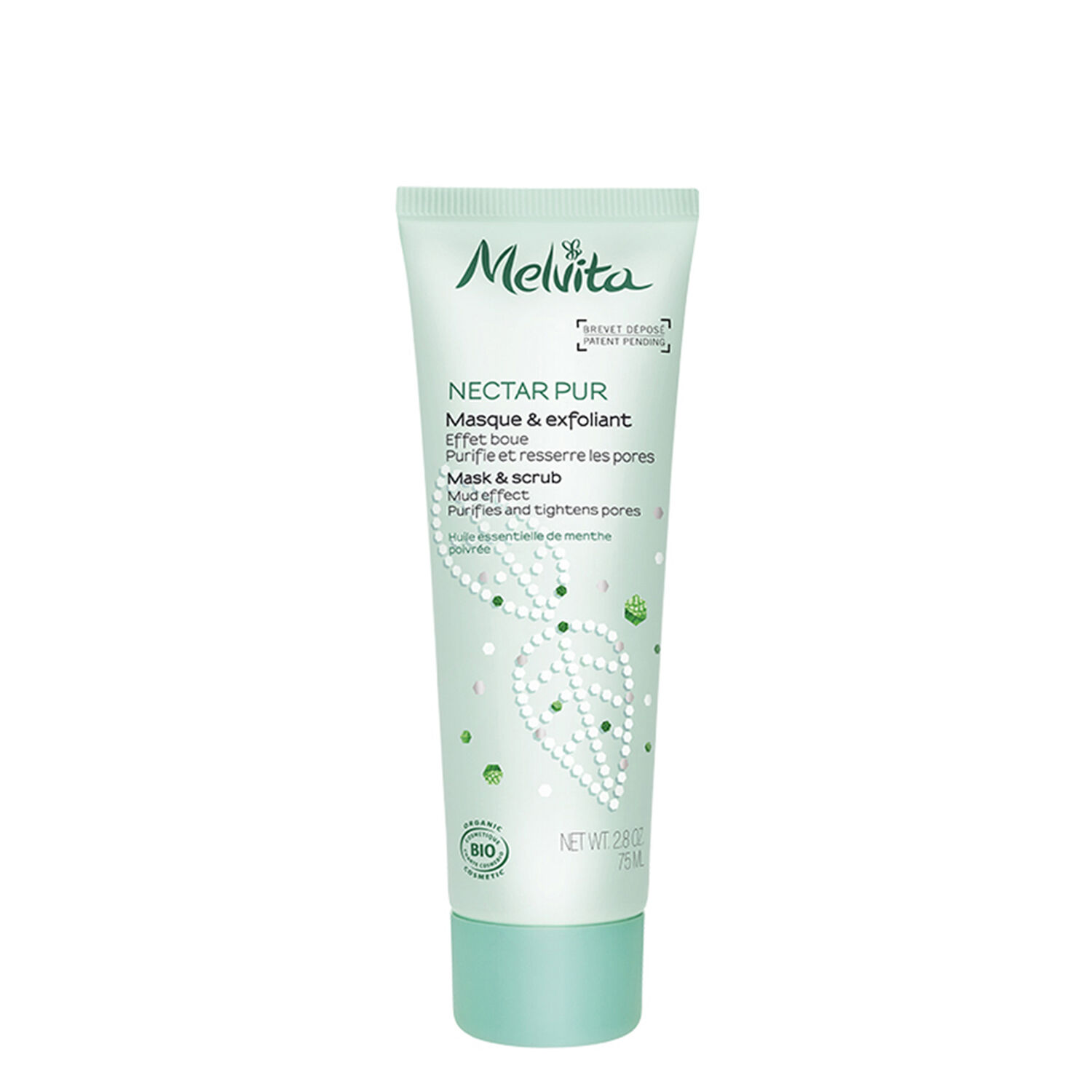 Melvita Masque Visage Exfoliant Effet Boue 75 ml
