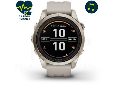 Garmin Fenix 7S Pro Sapphire Solar Titane