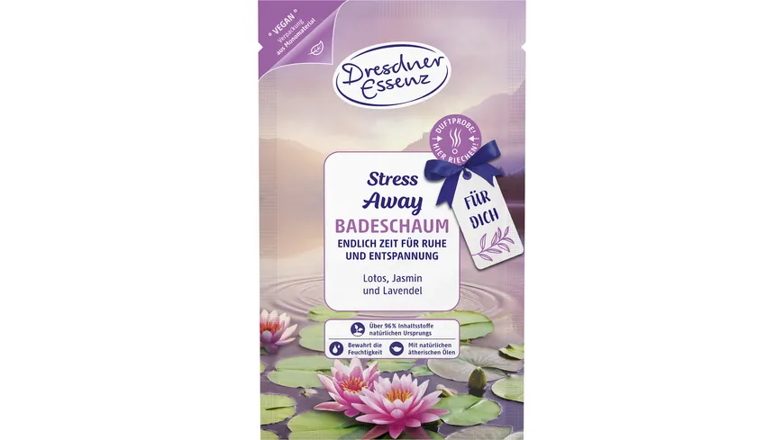 Dresdner Essenz Badeschaum Stress Away 60 g