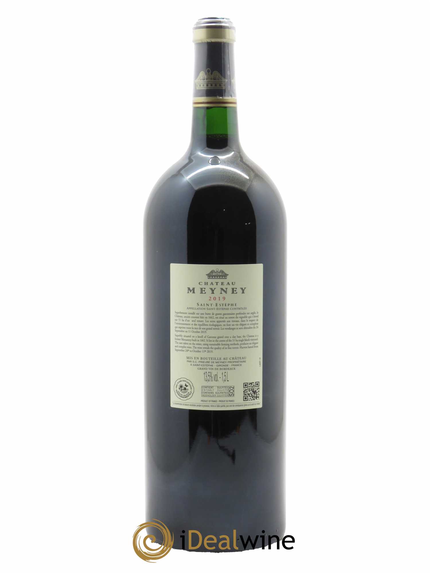 Château Meyney (CBO à partir de 6 bts) 2019 - Lot de 1 Magnum