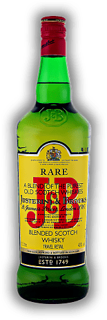 J&B 1,0 Liter J&B 1,0 Liter Sein komplexer, fruchtiger Geschmack und seine helle Farbe haben ihm zu seiner Sonderstellung als moderner, internationaler Blended Scotch verholfen. 1	 Liter - Vol 40%