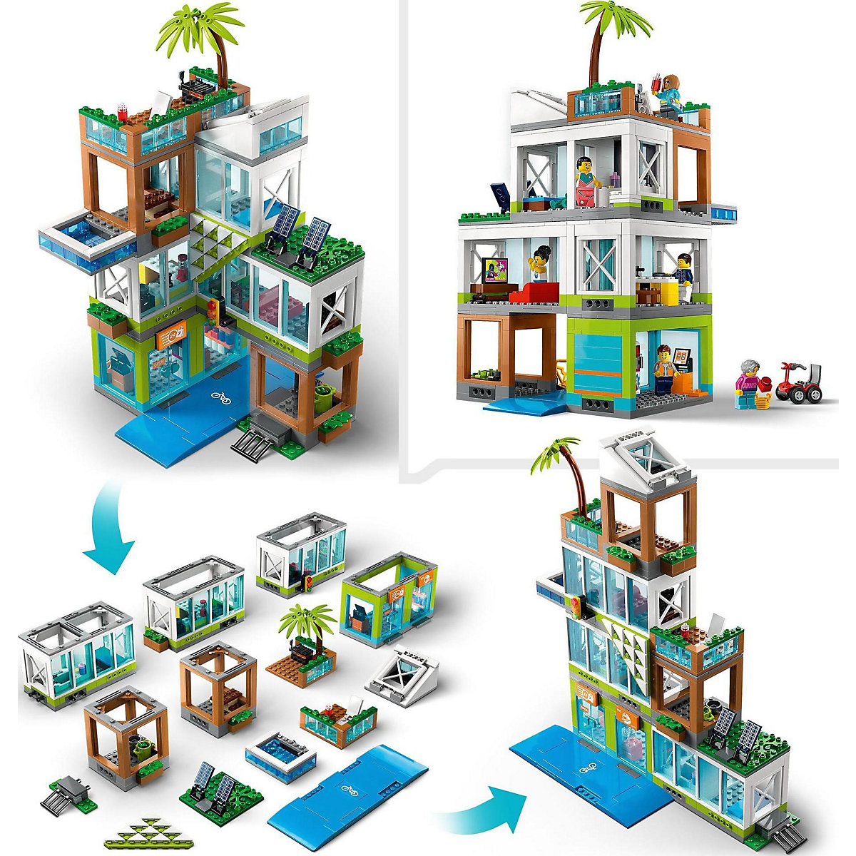 LEGO® City 60365 Appartementhaus