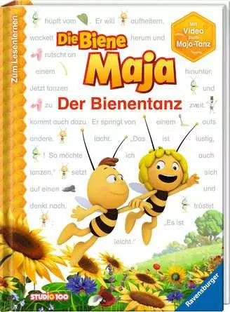 Die Biene Maja: Der Bienentanz - Zum Lesenlernen
