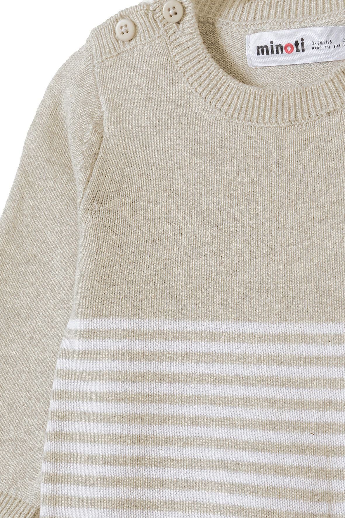 MINOTI Strampler aus weichem Strickstoff (0-18m)
