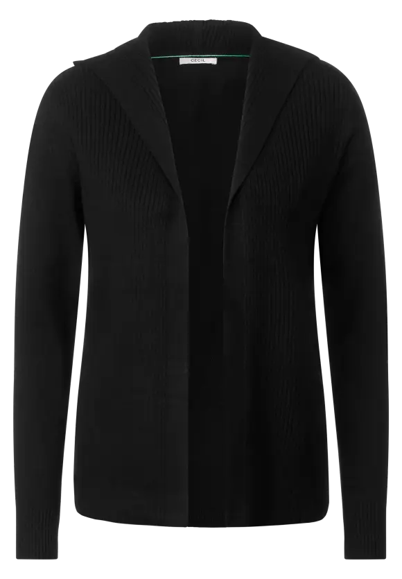 CECIL Strickjacke mit Kapuze