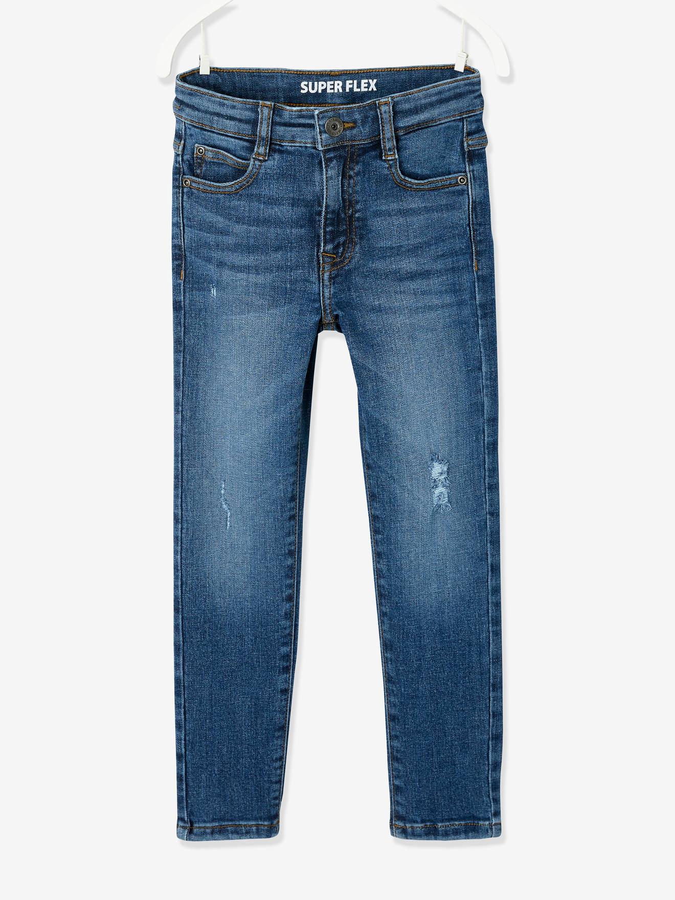 Vertbaudet Jungen Jeans SUPERFLEX Oeko-Tex - dark blue