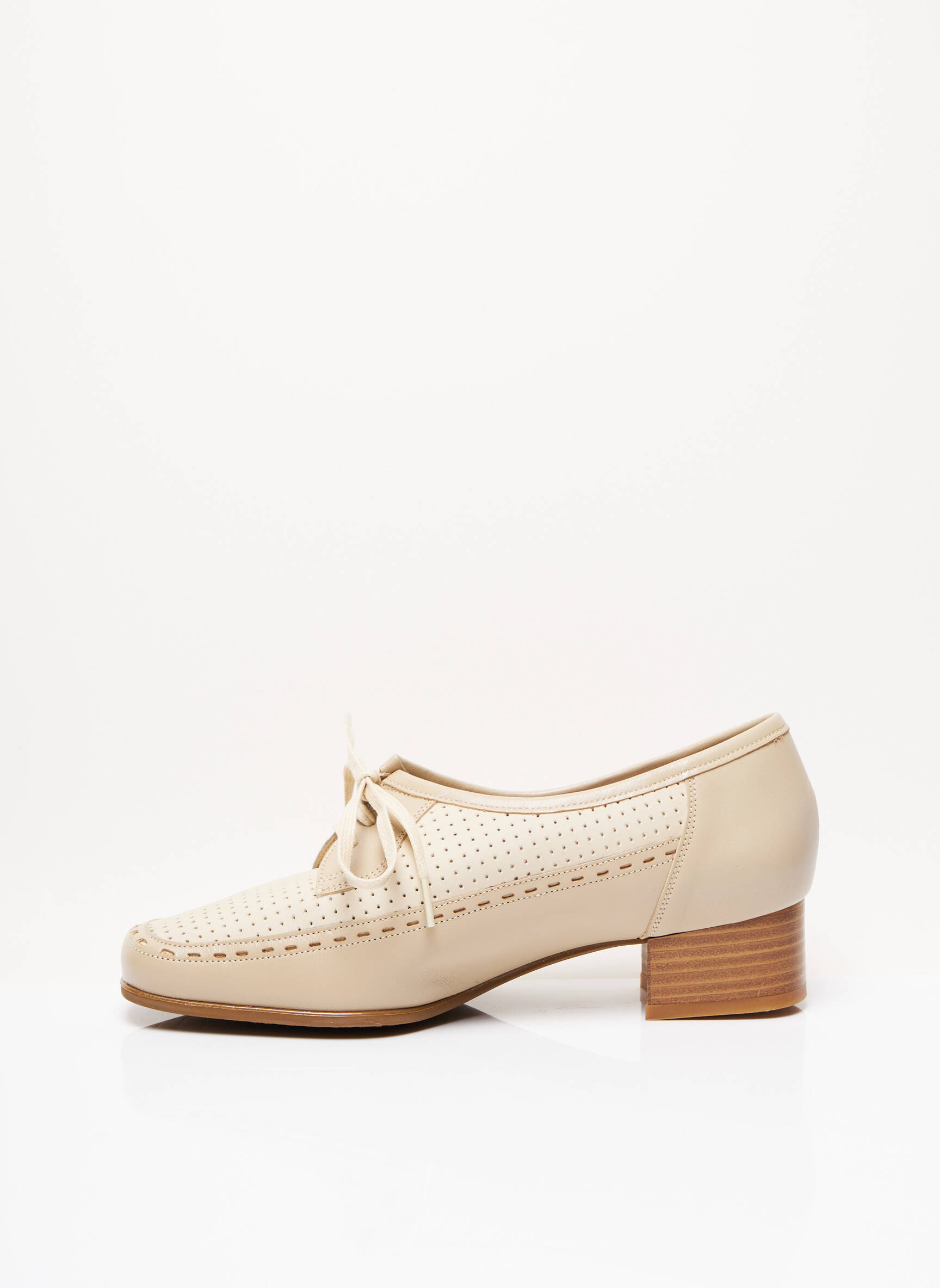 Hasley Derby Femme couleur beige
