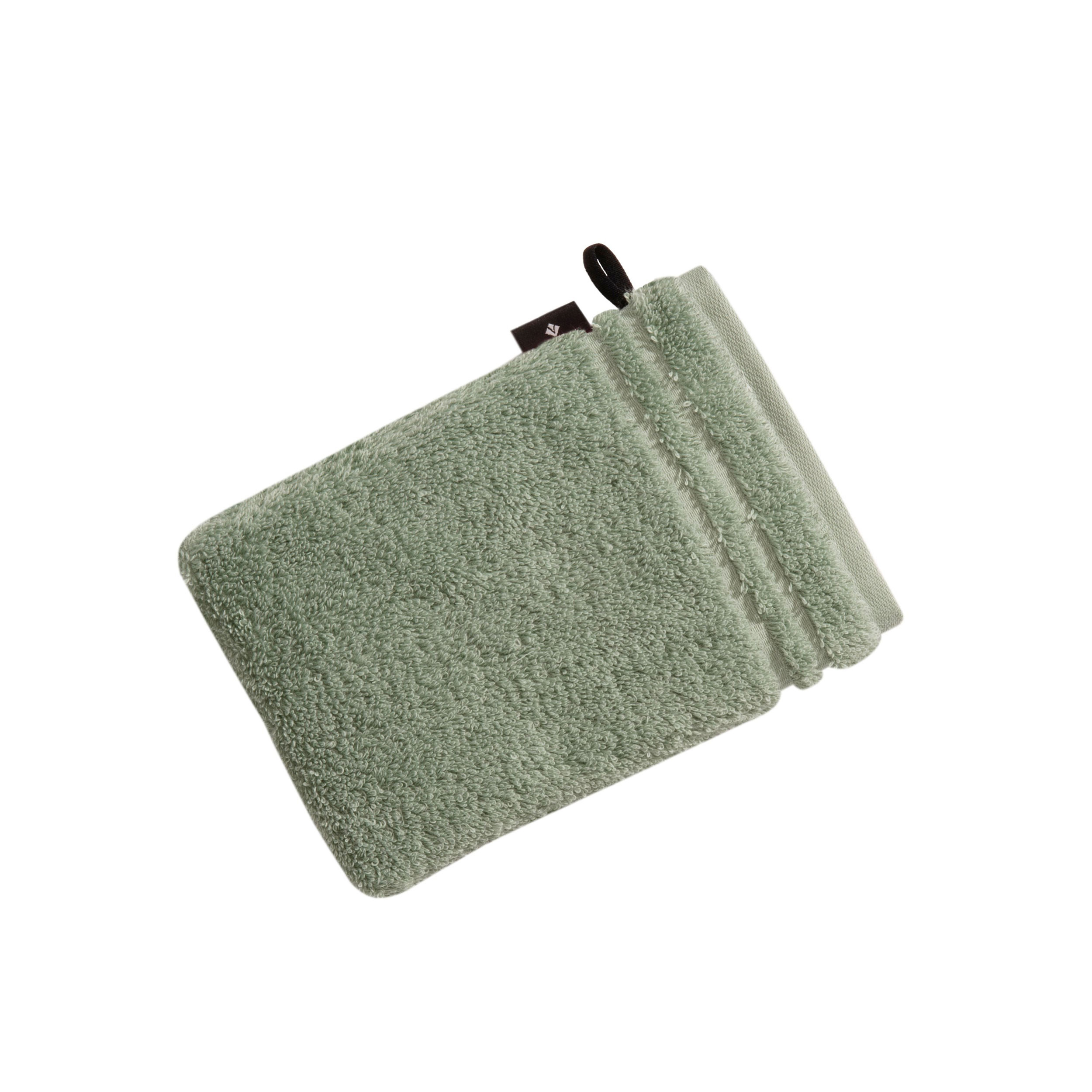 VOSSENWaschhandschuh soft green