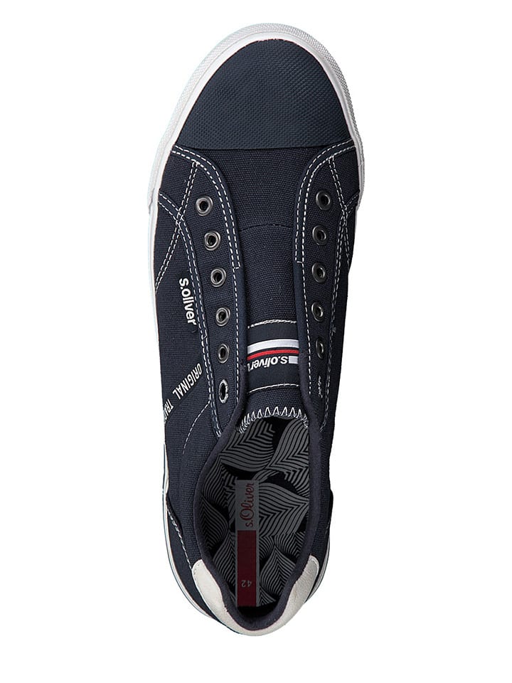 s.Oliver Slipper in Dunkelblau günstig kaufen