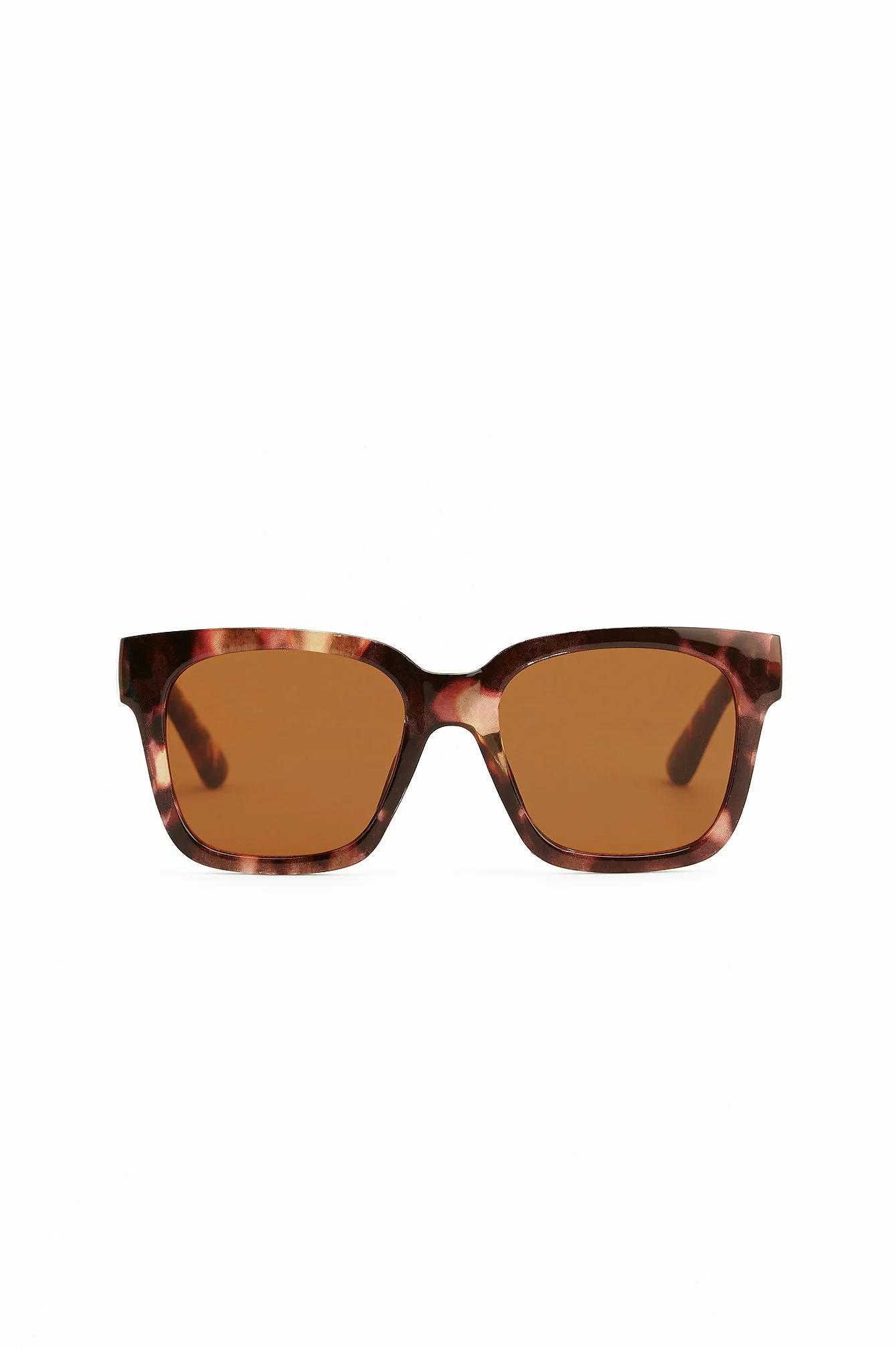 Große runde recycelte Sonnenbrille
