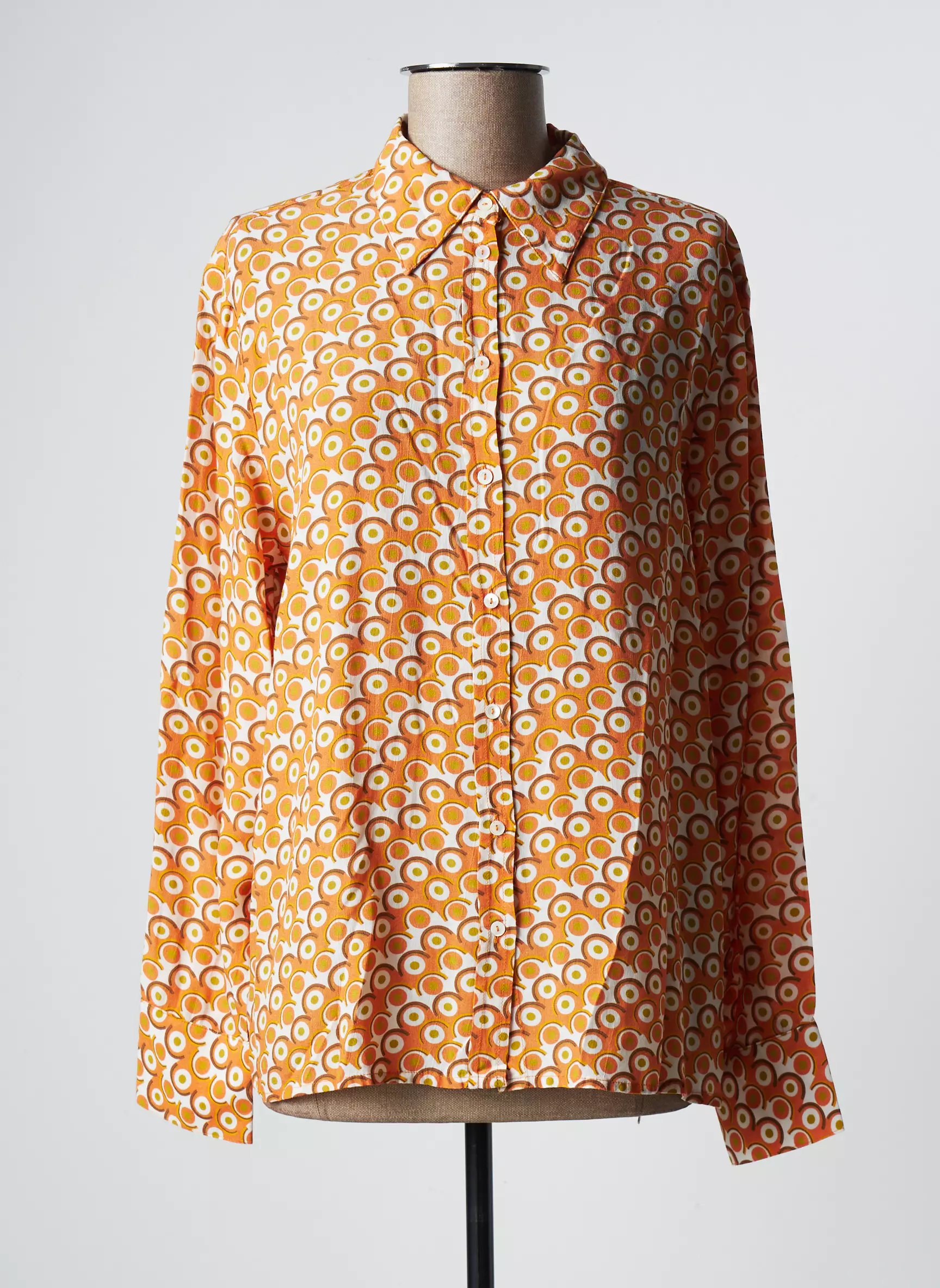 La Petite Etoile Chemisiers Femme couleur orange
