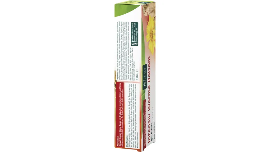 Kneipp Intensiv Wärme Balsam mit Arnika 100 ml