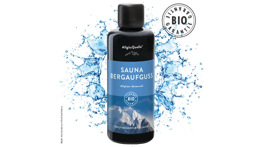 AllgäuQuelle Sauna Bergaufguss Allgäuer Atemwohl 100 ml