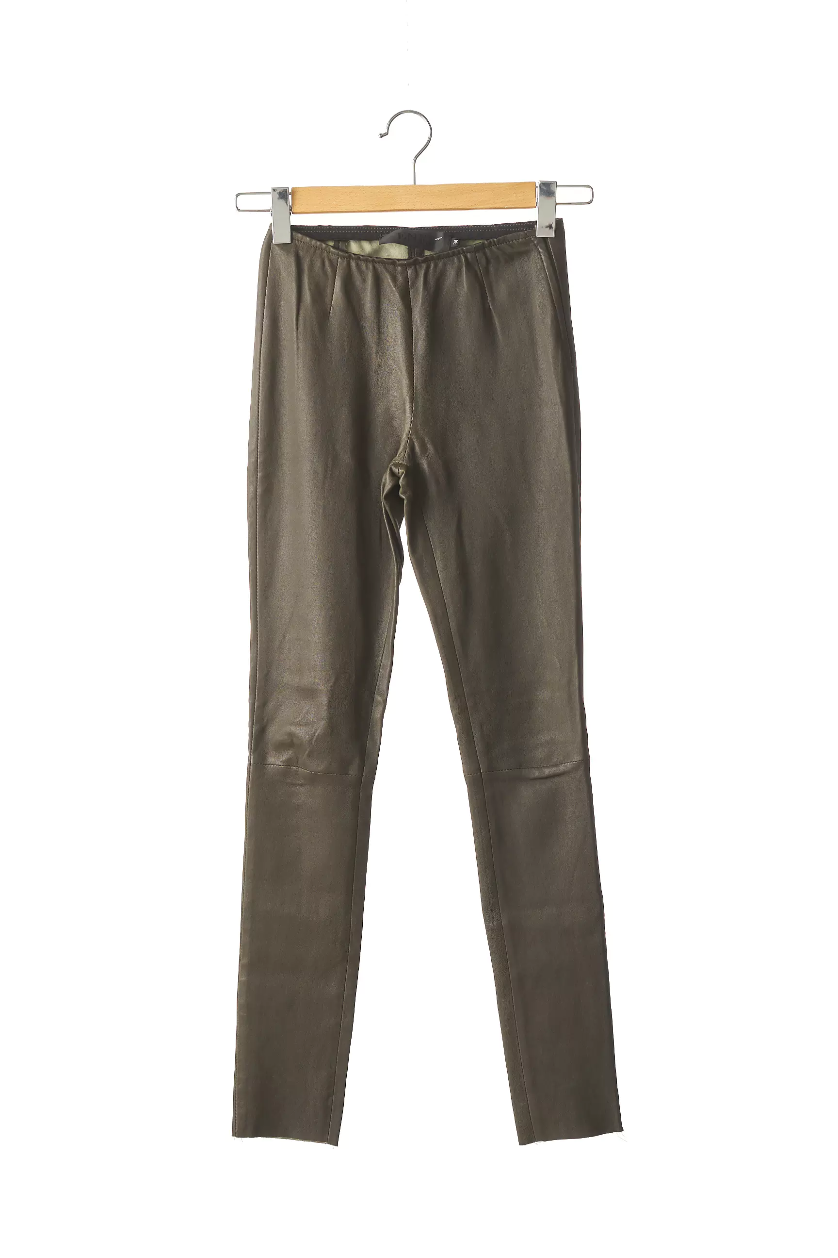 Enes Pantalons Slim Femme couleur vert