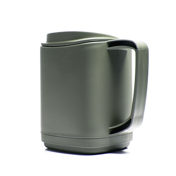Šalica Carpe Ridge Monkey termo šalica boje gunmetal zelene