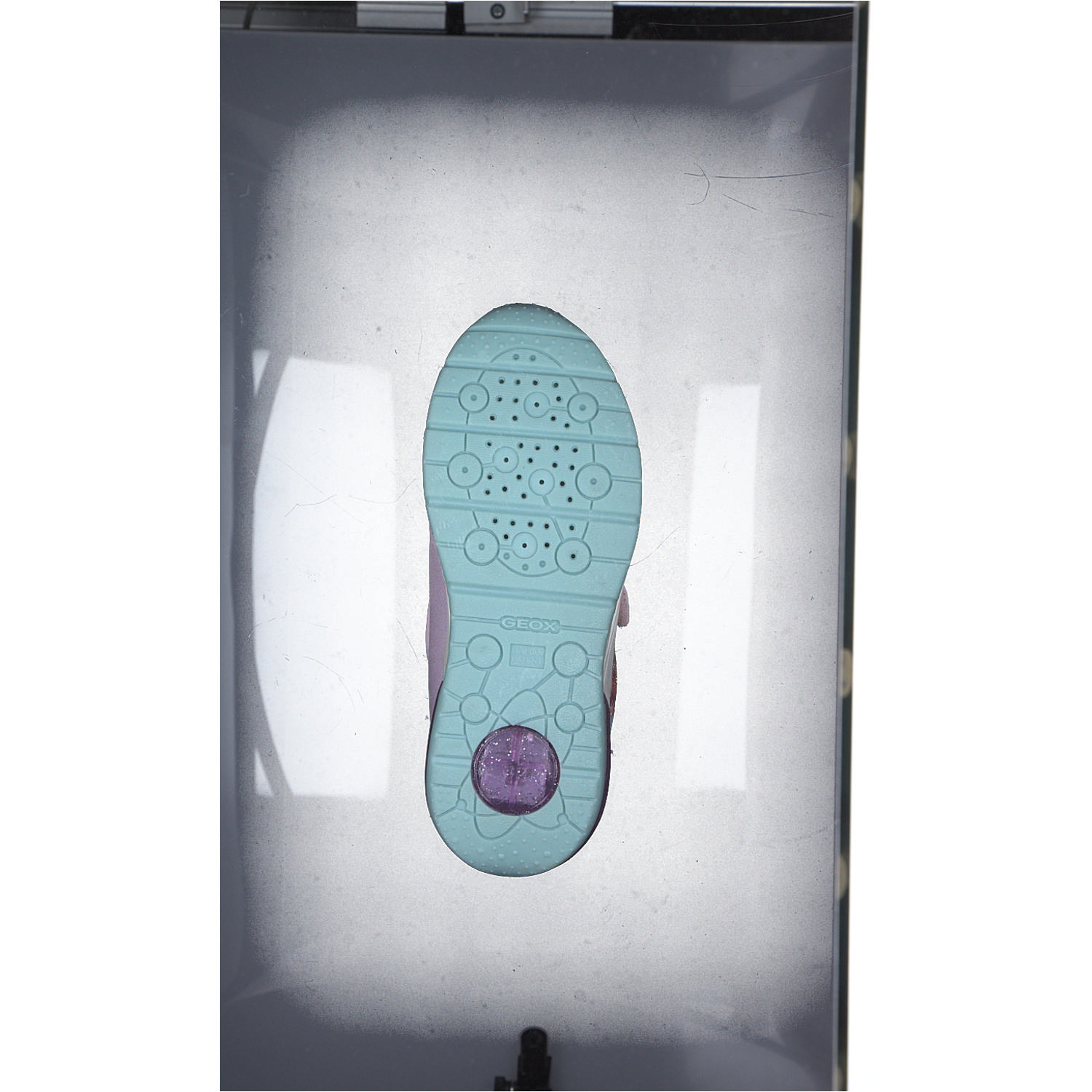 Geox J358VA, Sneakers Low, Kinder, pink/watersea