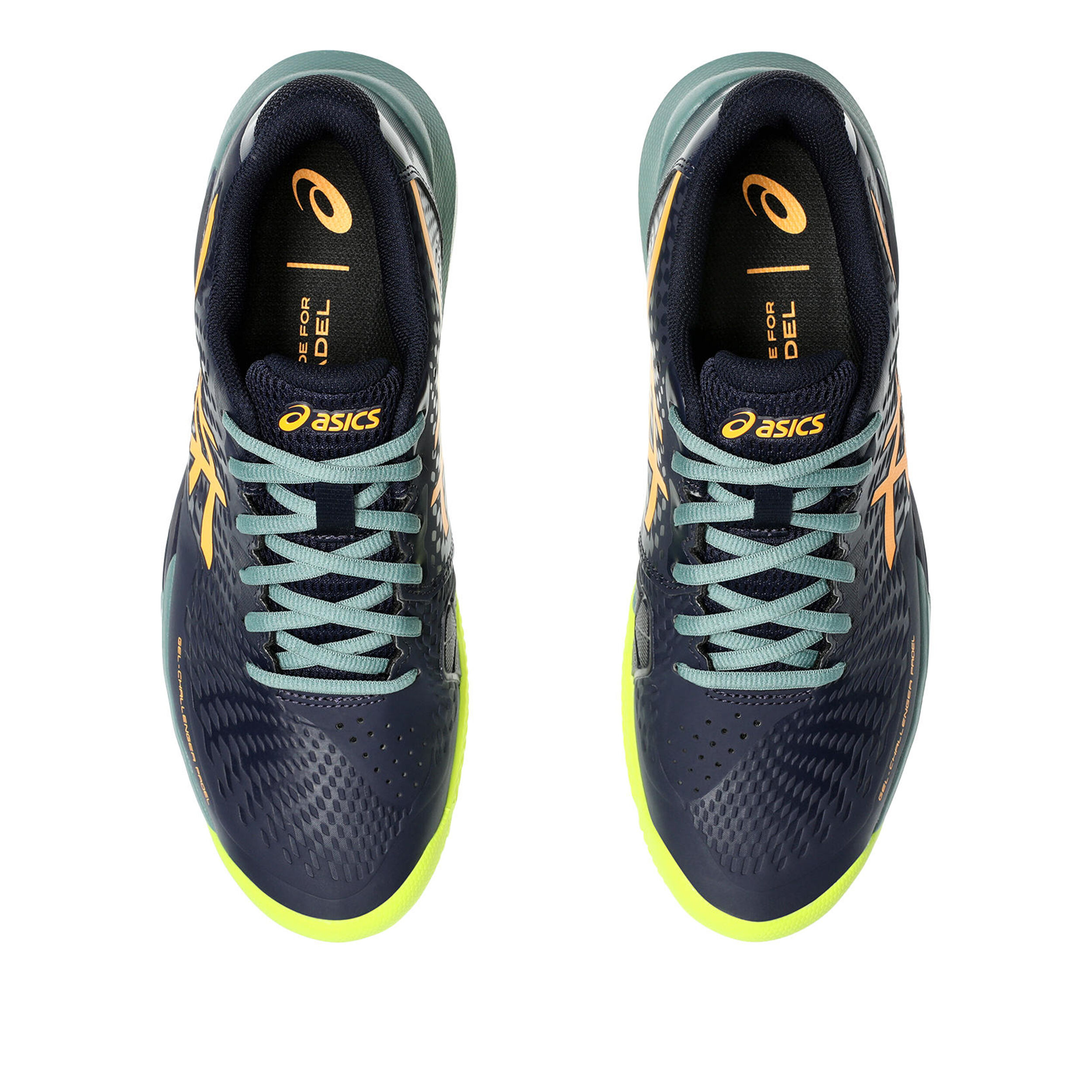 Gel-Challenger 14 Padelschuh Herren - Dunkelblau, Orange