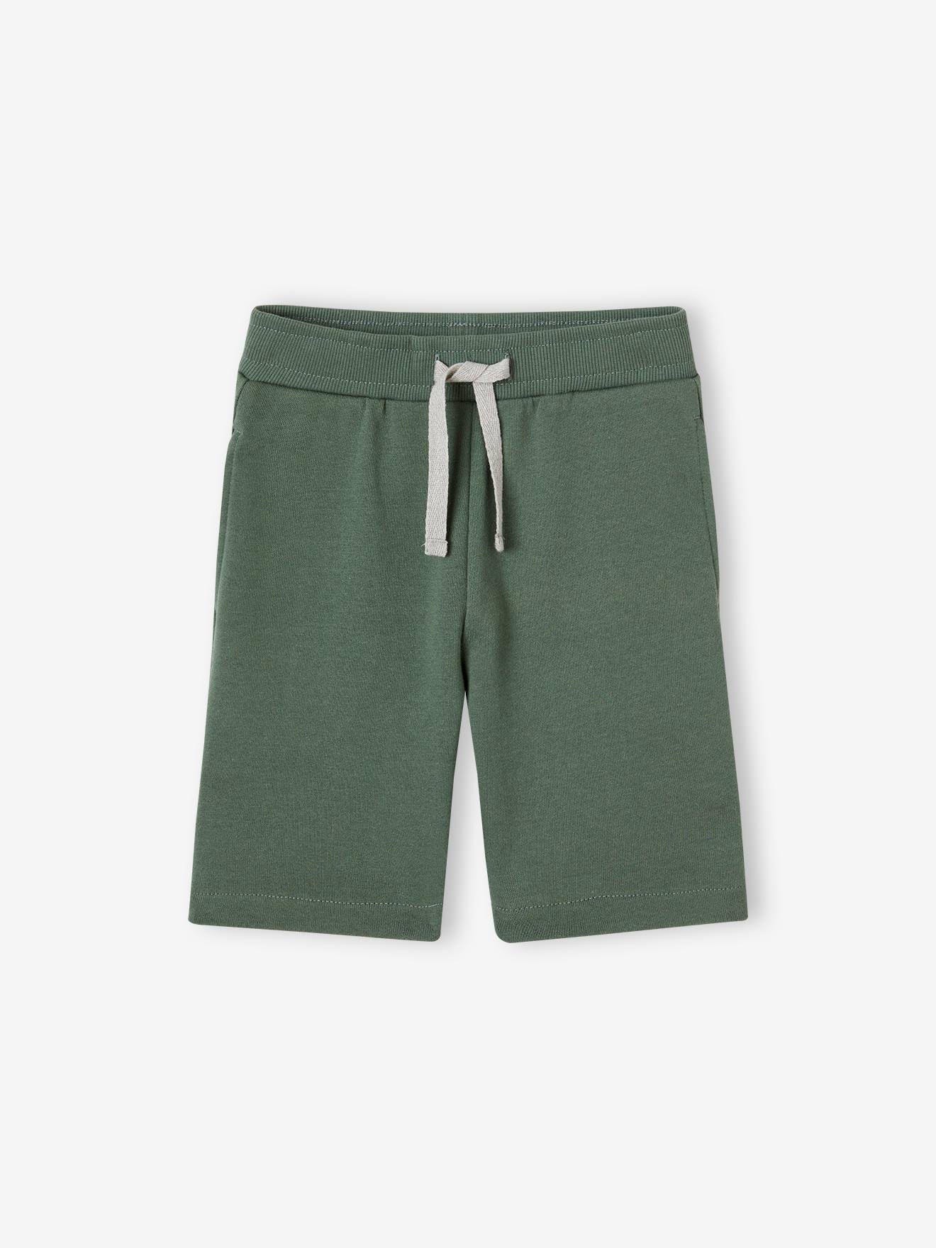 Vertbaudet 2er-Pack Jungen Sweat-Shorts BASIC Oeko-Tex - rot+nachtblau