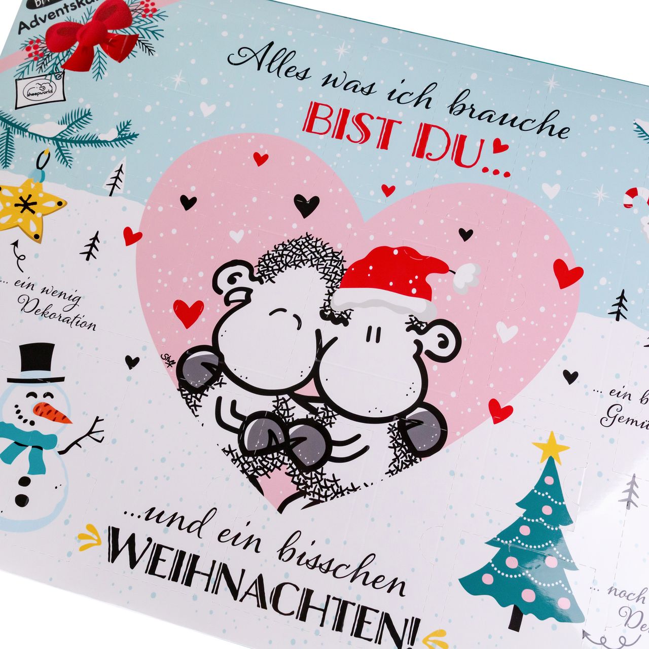 accentra Adventskalender SHEEPWORLD - Alles was ich brauche bist Du