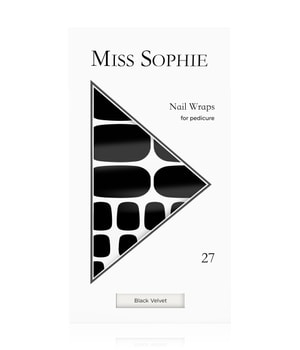 Miss Sophie Black Velvet Nagelfolie 27 Stk