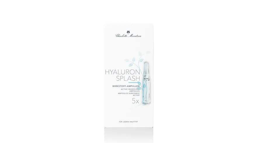 Charlotte Meentzen Hyaluron Splash Wirkstoff-Ampullen 5x2ml 10 ml