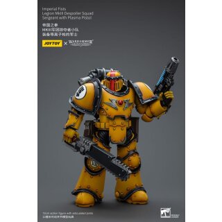 Warhammer The Horus Heresy Actionfigur: Imperial Fists - Legion MkIII Despoiler Squad Sergeant with Plasma Pistol