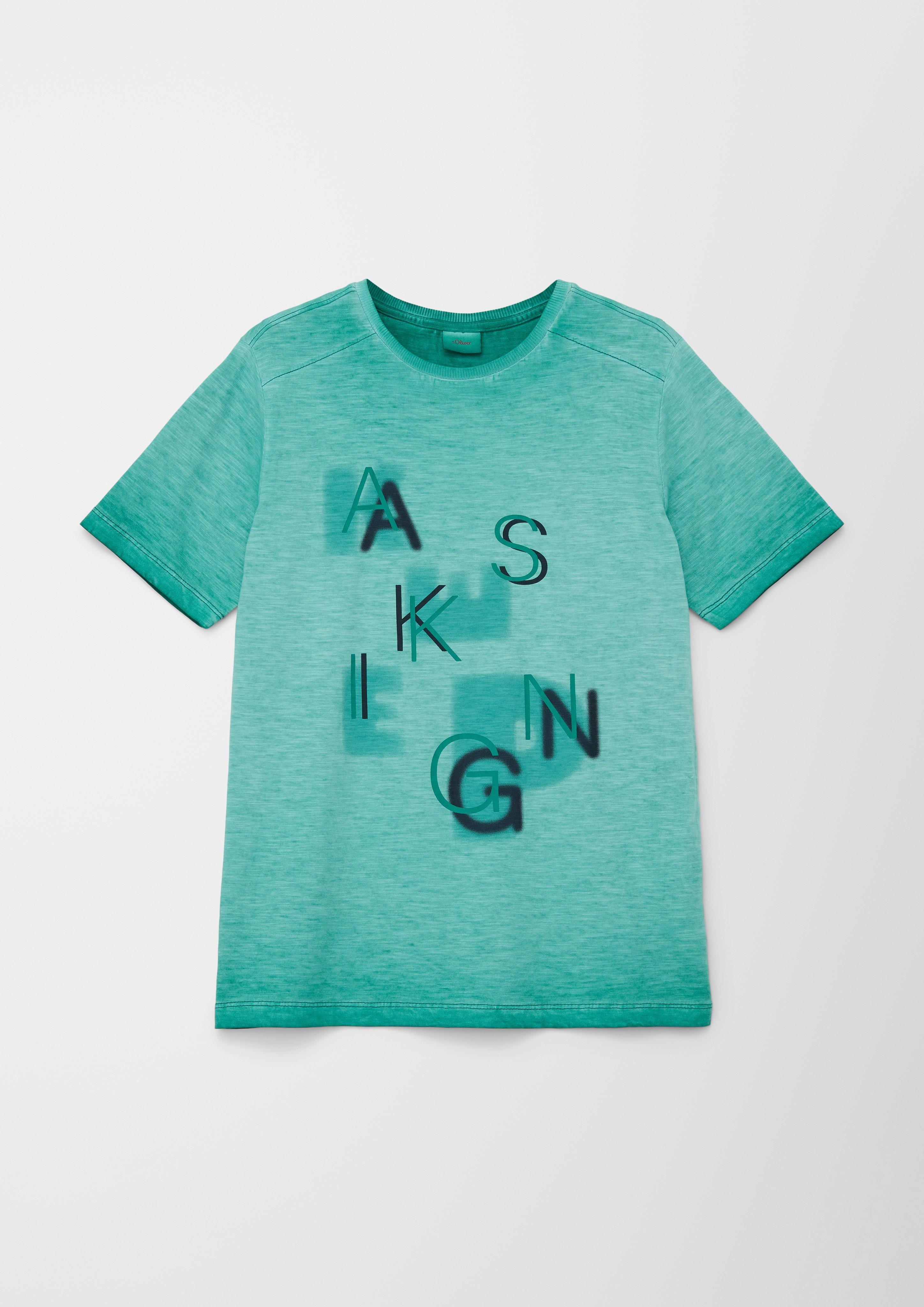 T-Shirt mit Frontprint  2130517-7681