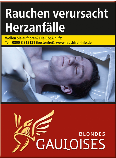 Gauloises Blondes Rot