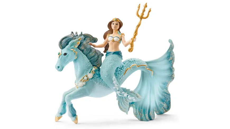 Schleich 70594 - bayala - Meerjungfrau-Eyela auf Unterwasserpferd