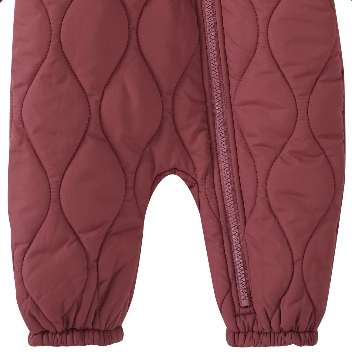 Newborn Winteroverall mit Kapuze