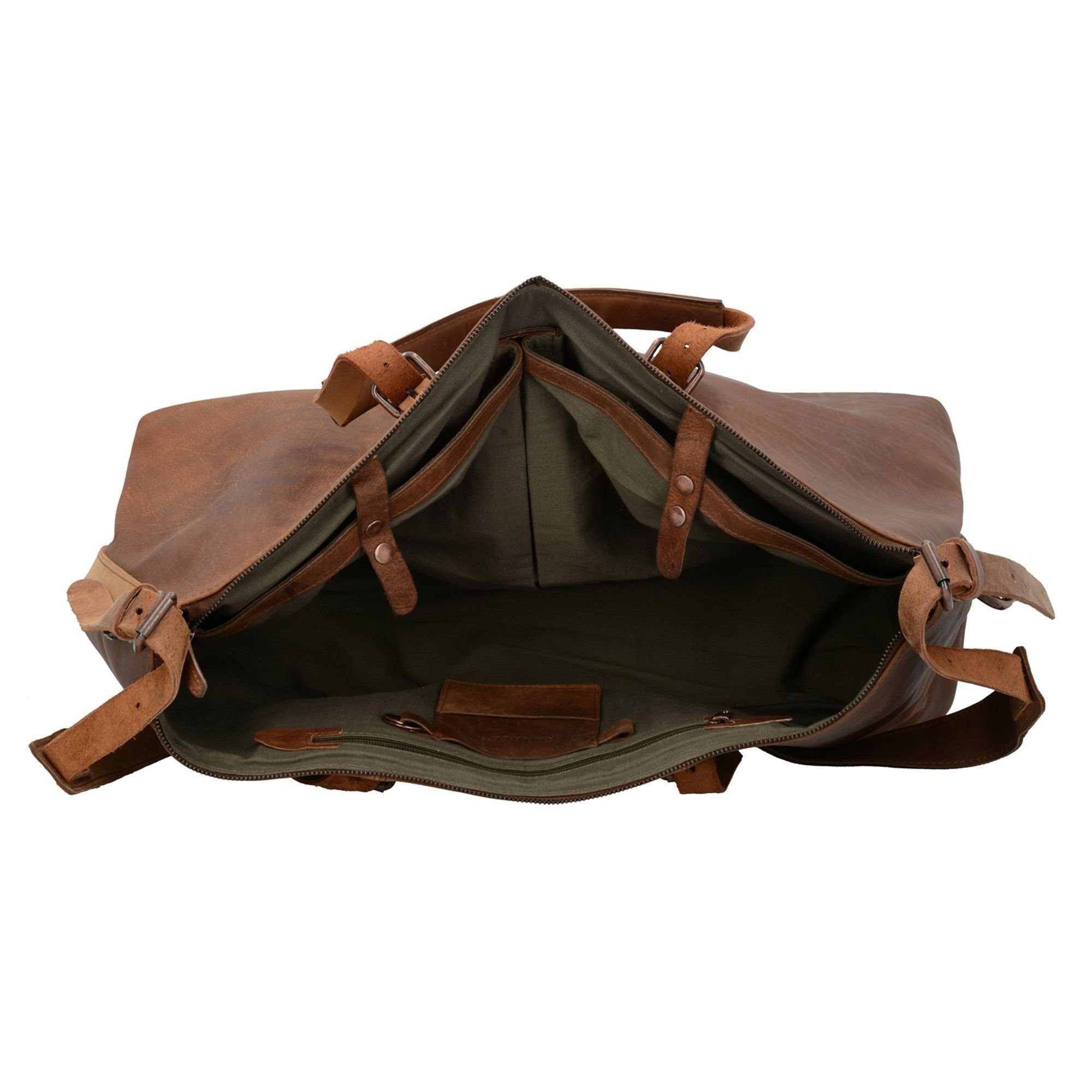 Harold's Weekender Antik, Leder