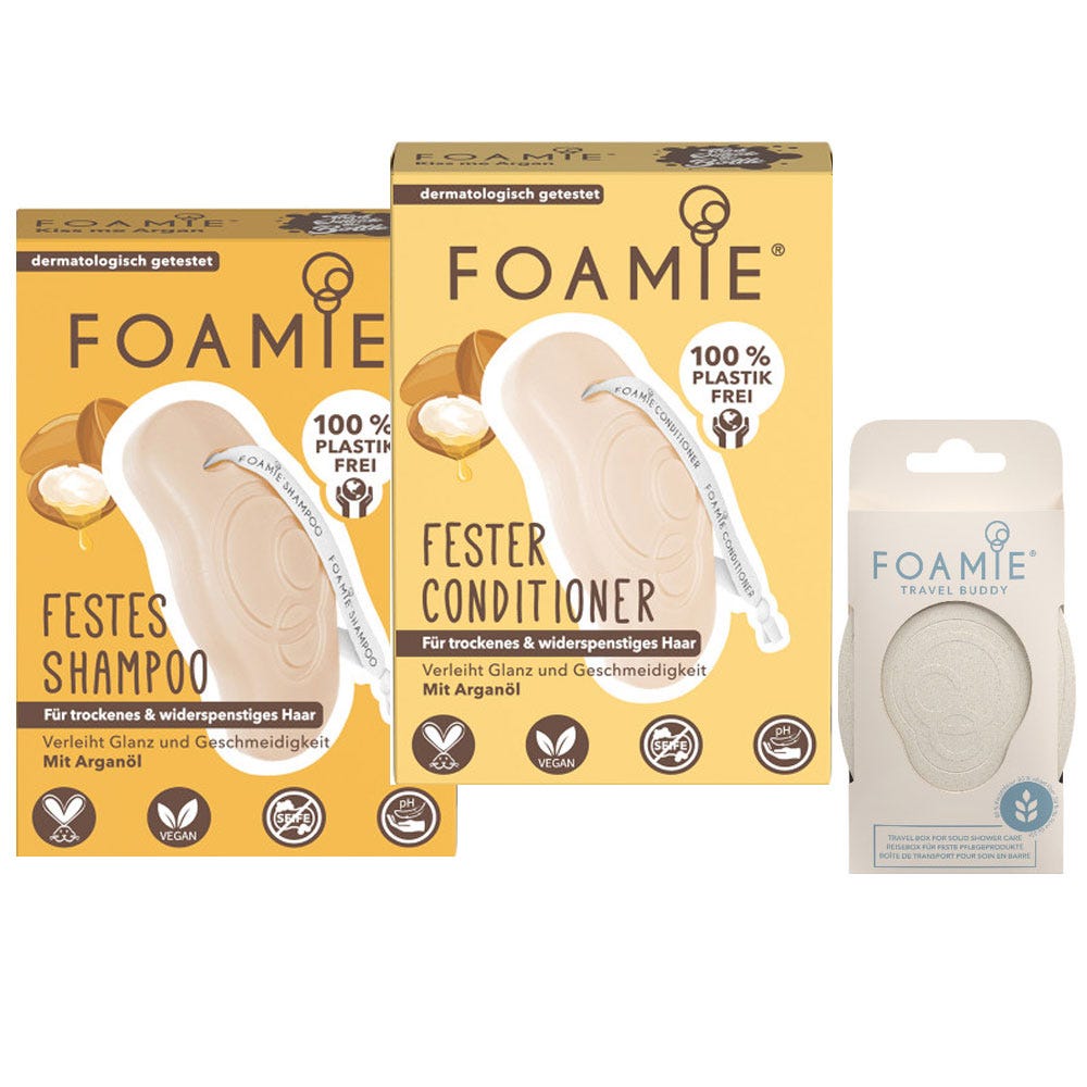 FOAMIE Kiss Me Argan Pflegeset