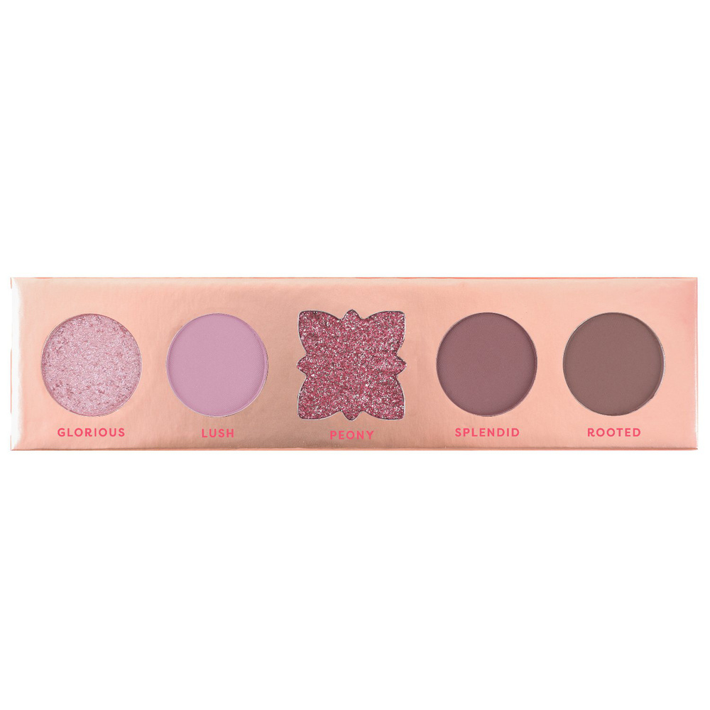 Profusion Cosmetics Palette Yeux Blooming Hues Peaceful Peony  5 teintes Palette de fards à paupières