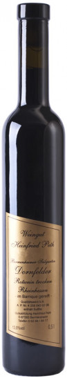 2018 Dornfelder Barrique trocken 0,5 L - Weingut Peth