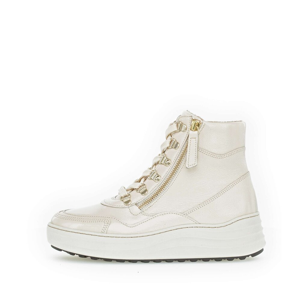 Gabor comfort Schnürstiefelette beige