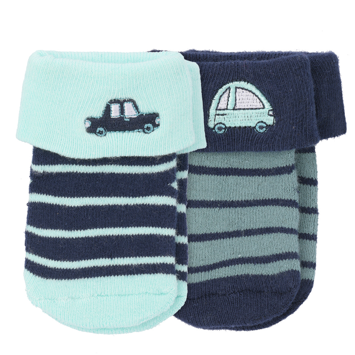 2 Paar Newborn Socken im Set