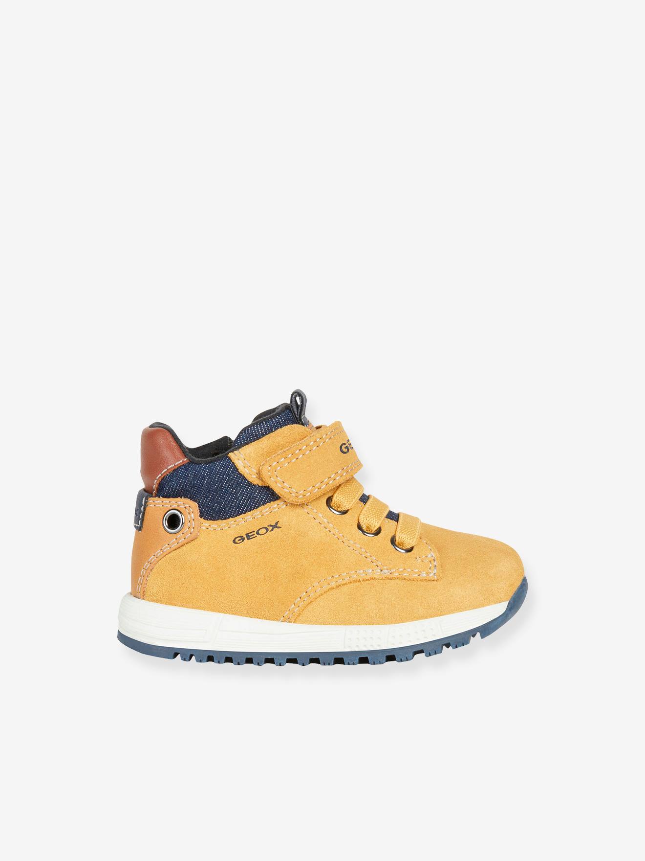 Baskets MID bébé garçon B Alben Boy GEOX® jaune marine