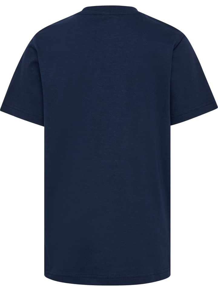 Hummel Hummel T-Shirt Hmltukas Kinder in BLACK IRIS/ICEBERG GREEN günstig kaufen