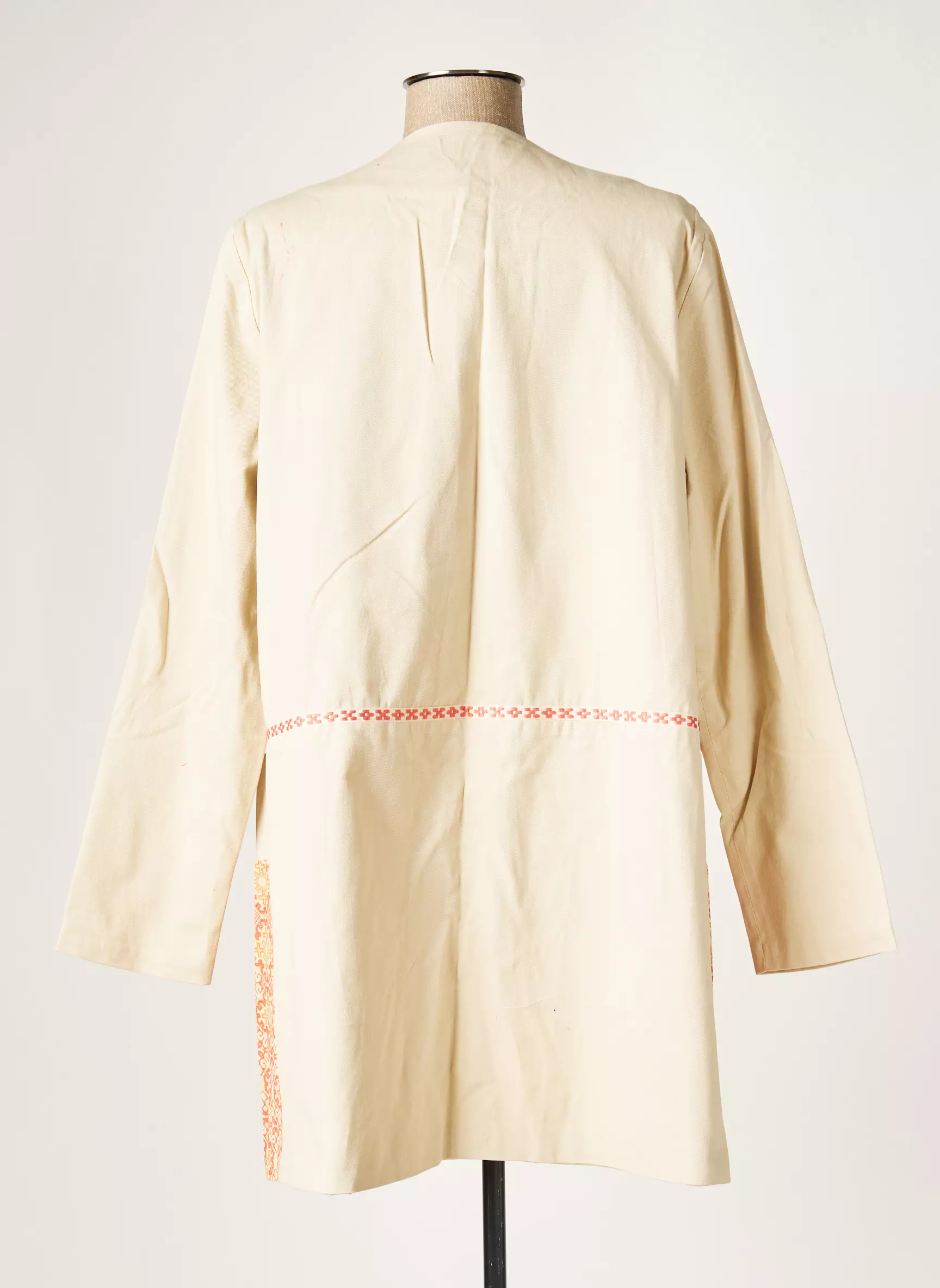 La Fiancee Du Mekong Vestecasual Femme couleur beige