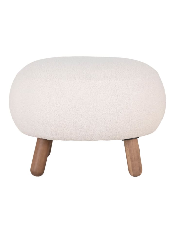 ebuy24 Hocker Savona Weiß 60 x 50 cm günstig kaufen onesize
