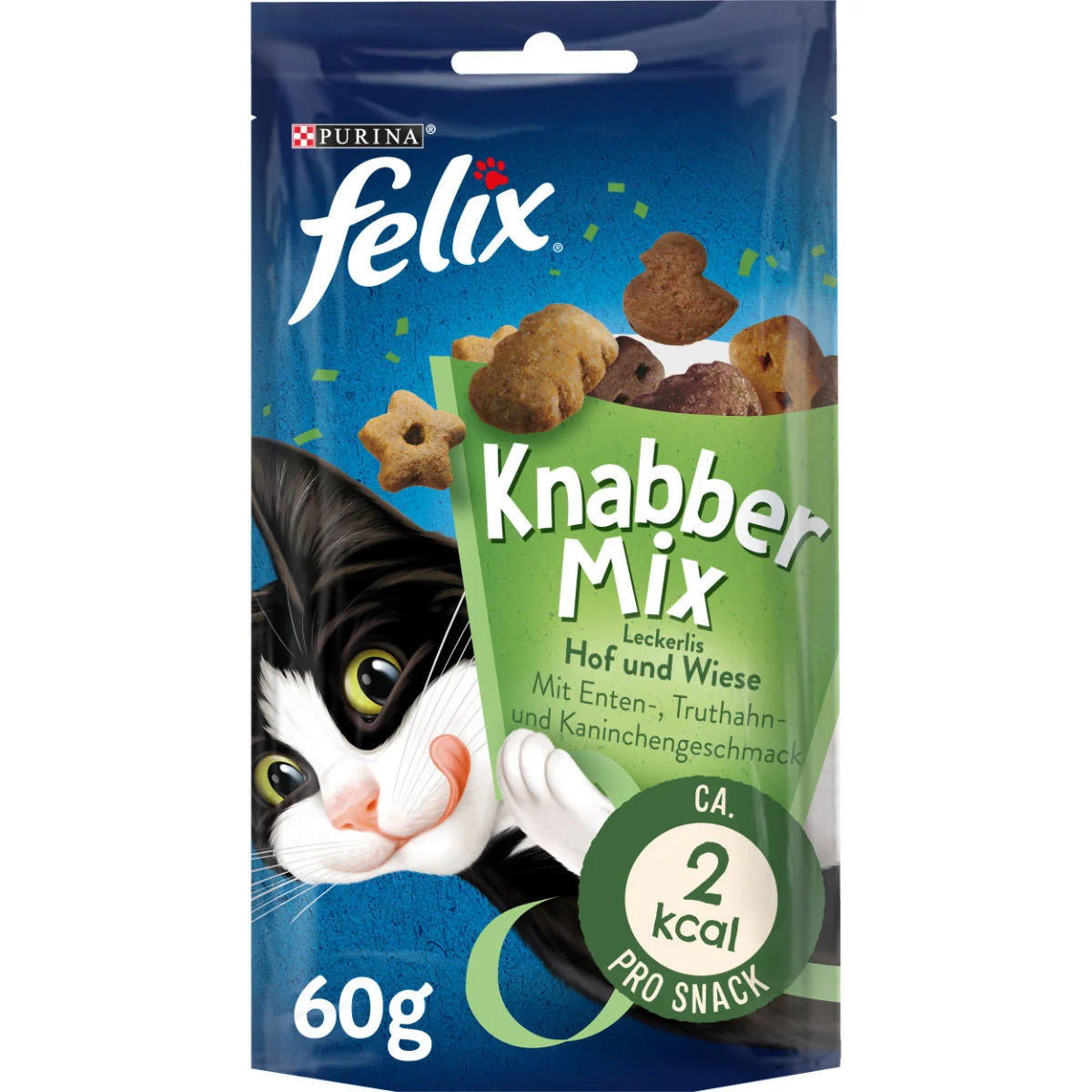 FELIX KnabberMix Hof & Wiese Katzensnack bunter Mix