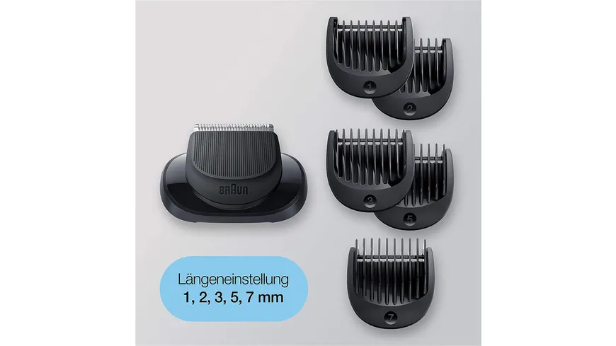 Braun Rasierer elektrisch Aufsatz Barttrimmer S5-7