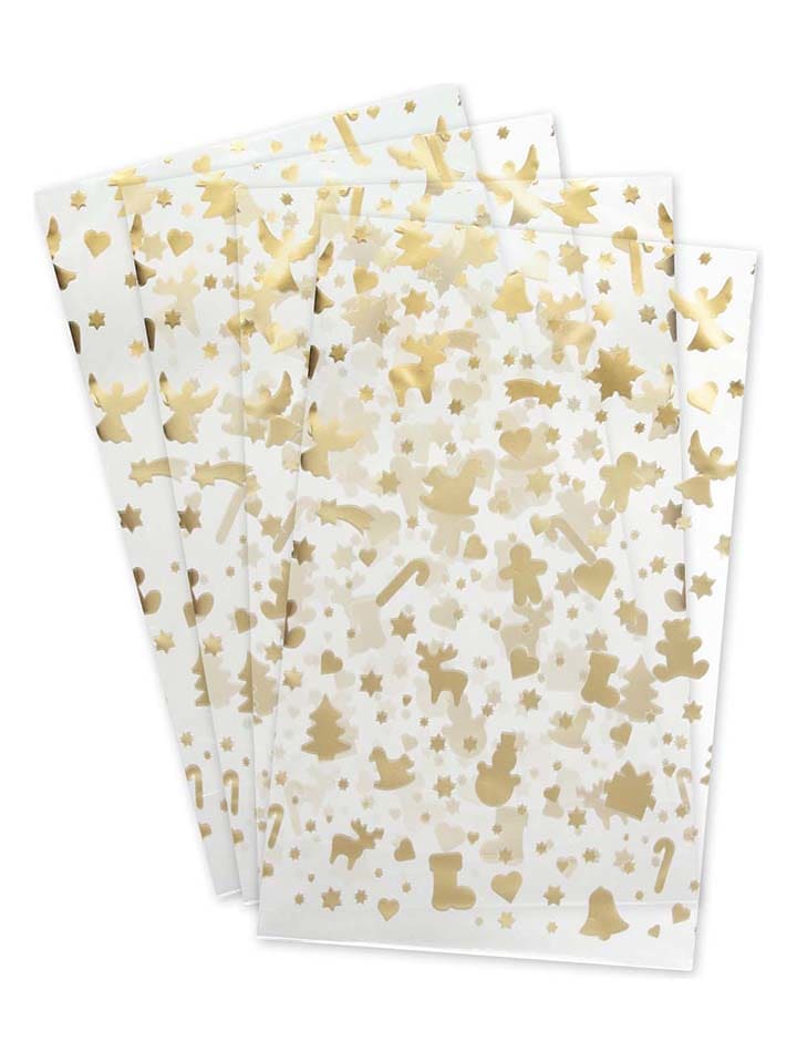 Zenker 2er-Set: Foliengeschenktüten in Gold - 2x 16 Stück günstig kaufen onesize
