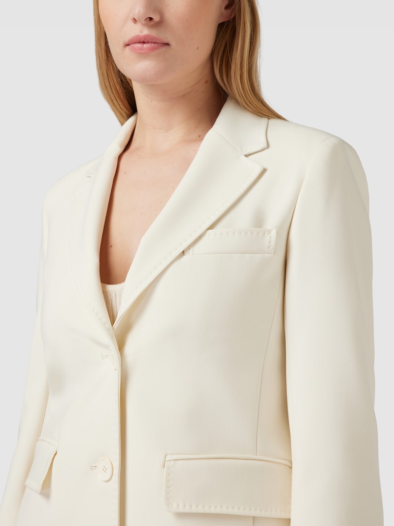 Blazer mit Reverskragen Modell 'UVA' in ecru
