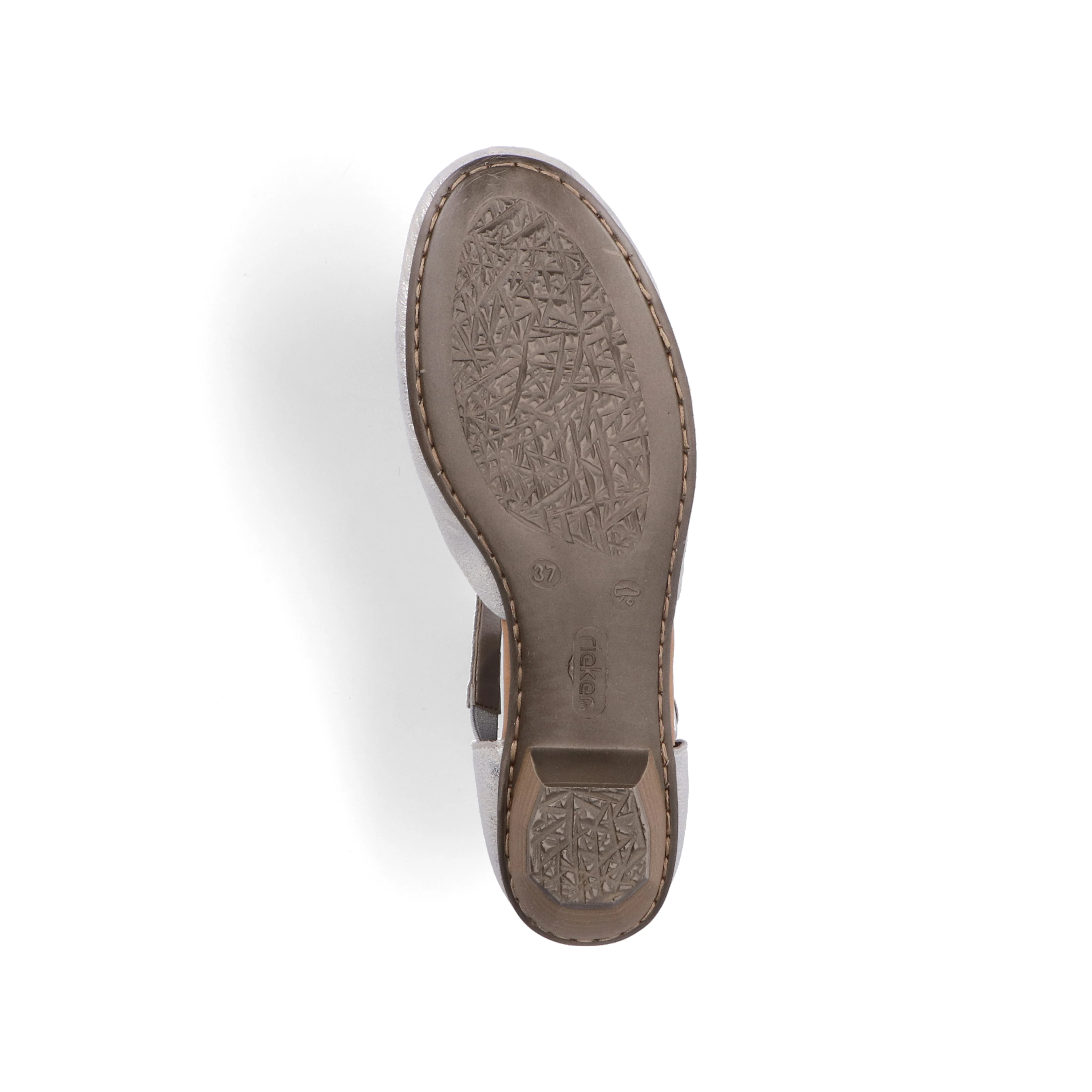 Rieker Damen Pumps silber-platin