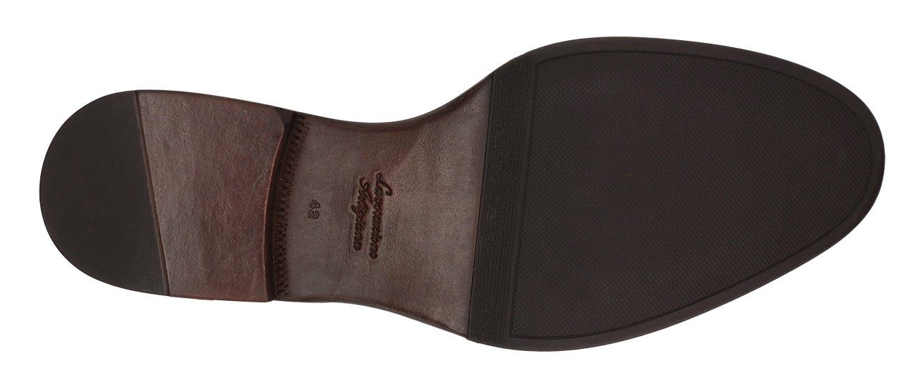 bugatti Schnürschuh mit Ziernähten