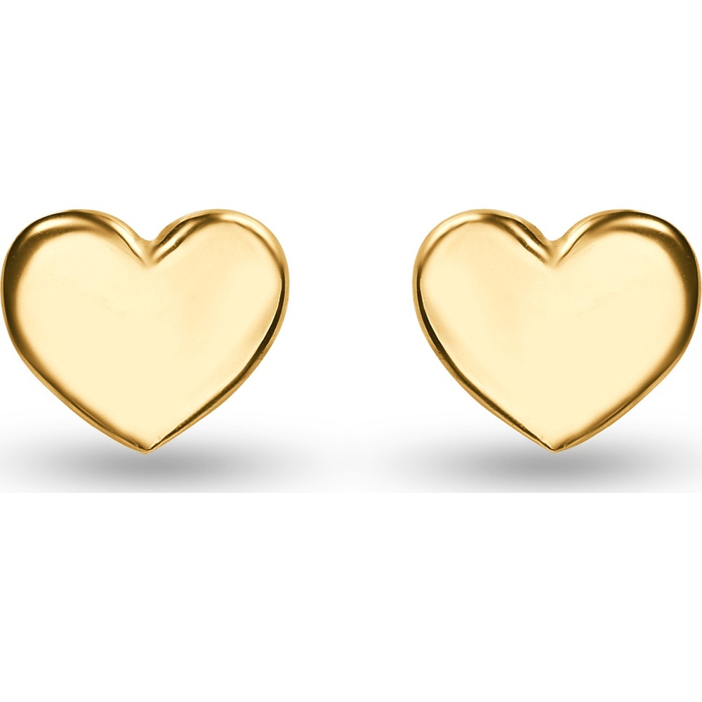 Valeria Boucles d'oreilles à fermoir à poussette 375 Or jaune Boucles d'oreilles
