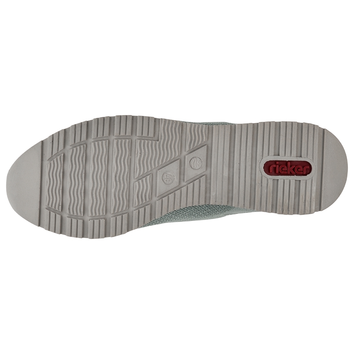 Rieker N6963 Sneaker Low gruen