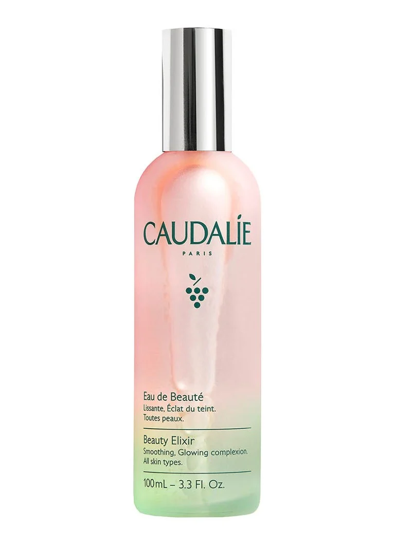 Caudalie Beauty Elixir – 2-in-1 Pflegespray für Gesicht und Make-up: Pflegender Gesichtsspray & Fixierspray