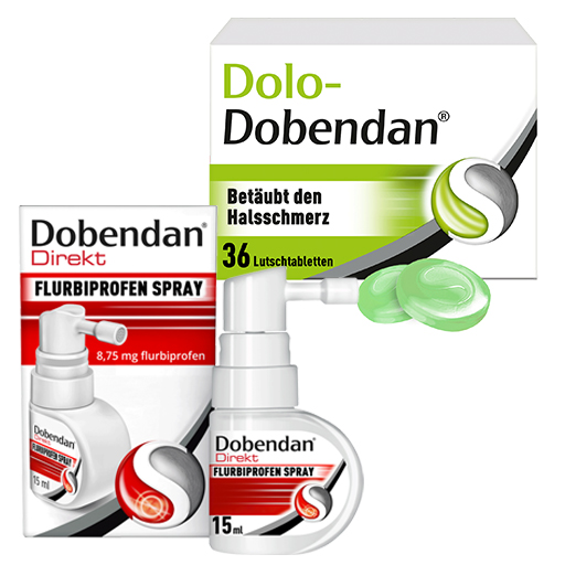 Dobendan Halsschmerzen Sparset  1 St  Kombipackung